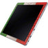 Italian Flag Dark Wood Galaxy Book 12in Skin